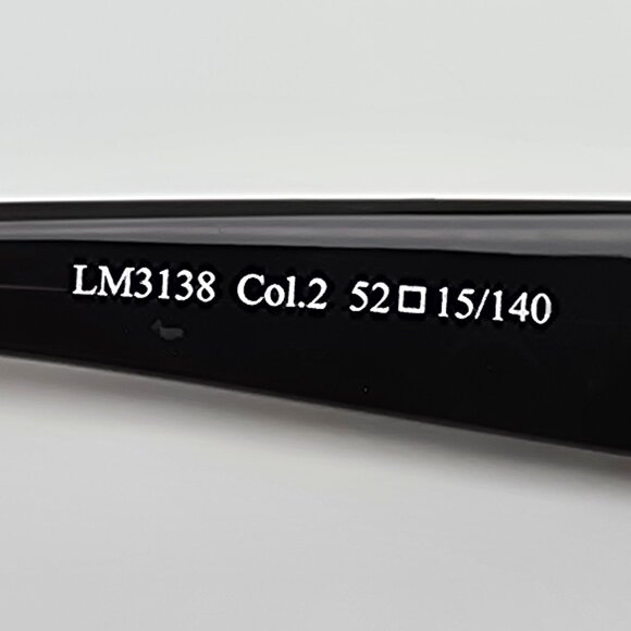 La Matta LM3138 Col. 2 Leopard White Rhinestone Cat Eye Eyeglasses Frame Italy - Picture 7 of 12